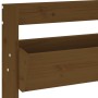 Jardinera pared 3 niveles madera pino marrón miel 60x18,5x110cm de , Maceteros y jardineras - Ref: Foro24-825117, Precio: 92,...