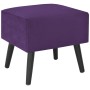 Mesita de noche morado oscuro 40x35x40 cm terciopelo de vidaXL, Mesitas de noche - Ref: Foro24-247541, Precio: 66,48 €, Descu...
