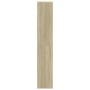 Mueble zapatero 4 cajones abatibles roble Sonoma 60x34x187,5 cm de , Zapateros y organizadores de calzado - Ref: Foro24-32143...