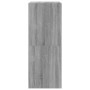 Mueble zapatero 2 cajones abatibles gris Sonoma 60x42x108 cm de , Zapateros y organizadores de calzado - Ref: Foro24-3214390,...