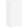 Muebles de TV de pared con LED 4 pzas madera ingeniería blanco de , Muebles TV - Ref: Foro24-3216818, Precio: 183,29 €, Descu...
