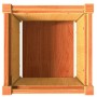 Jardinera exterior madera maciza pino marrón cera 40x40x40 cm de , Maceteros y jardineras - Ref: Foro24-837408, Precio: 50,76...
