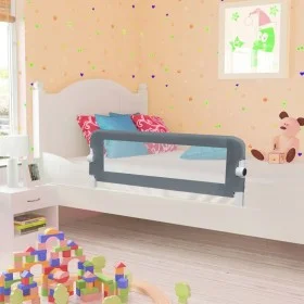 Child's bed safety rail, gray polyester, 102x42 cm. by vidaXL, Safety railings - Ref: Foro24-10166, Price: 34,79 €, Discount: %