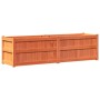 Jardinera exterior madera maciza pino marrón cera 180x50x50cm de , Maceteros y jardineras - Ref: Foro24-837506, Precio: 166,4...