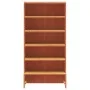 Mueble zapatero madera maciza de pino marrón cera 52x30x104 cm de , Zapateros y organizadores de calzado - Ref: Foro24-837393...
