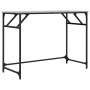 Escritorio madera ingeniería y acero Sonoma gris 100x45x76 cm de , Escritorios - Ref: Foro24-842269, Precio: 49,88 €, Descuen...