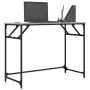 Escritorio madera ingeniería y acero Sonoma gris 100x45x76 cm de , Escritorios - Ref: Foro24-842269, Precio: 49,88 €, Descuen...