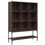 Estantería madera de ingeniería marrón roble 102x30x141,5 cm de , Librerías y estanterías - Ref: Foro24-3214333, Precio: 110,...