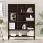 Estantería madera de ingeniería marrón roble 102x30x141,5 cm de , Librerías y estanterías - Ref: Foro24-3214333, Precio: 110,...