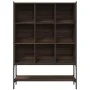 Estantería madera de ingeniería marrón roble 102x30x141,5 cm de , Librerías y estanterías - Ref: Foro24-3214333, Precio: 109,...