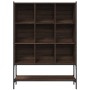 Estantería madera de ingeniería marrón roble 102x30x141,5 cm de , Librerías y estanterías - Ref: Foro24-3214333, Precio: 110,...
