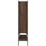 Estantería madera de ingeniería marrón roble 102x30x141,5 cm de , Librerías y estanterías - Ref: Foro24-3214333, Precio: 109,...