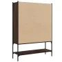 Estantería madera de ingeniería marrón roble 102x30x141,5 cm de , Librerías y estanterías - Ref: Foro24-3214333, Precio: 109,...