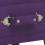 Mesita de noche morado oscuro 40x35x40 cm terciopelo de vidaXL, Mesitas de noche - Ref: Foro24-247541, Precio: 66,48 €, Descu...