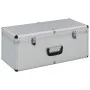 Cajas de almacenamiento 2 unidades aluminio plateado de vidaXL, Cajas de herramientas - Ref: Foro24-91850, Precio: 98,39 €, D...
