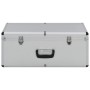 Cajas de almacenamiento 2 unidades aluminio plateado de vidaXL, Cajas de herramientas - Ref: Foro24-91850, Precio: 104,76 €, ...