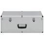 Cajas de almacenamiento 2 unidades aluminio plateado de vidaXL, Cajas de herramientas - Ref: Foro24-91850, Precio: 98,39 €, D...