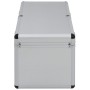 Cajas de almacenamiento 2 unidades aluminio plateado de vidaXL, Cajas de herramientas - Ref: Foro24-91850, Precio: 104,76 €, ...