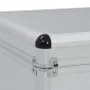 Cajas de almacenamiento 2 unidades aluminio plateado de vidaXL, Cajas de herramientas - Ref: Foro24-91850, Precio: 98,39 €, D...