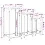 Mesas auxiliares apilables 3 uds madera ingeniería roble Sonoma by , Side tables - Ref: Foro24-838939, Price: 47,71 €, Discou...