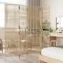 Biombo de 5 paneles ratán sintético beige de , Divisores de ambientes - Ref: Foro24-365399, Precio: 126,84 €, Descuento: %