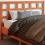 Bettkopfteil aus massivem Kiefernholz in Wachsbraun, 135 cm von , Kopf- und Fußteile - Ref: Foro24-844200, Preis: 39,95 €, Ra...