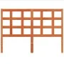 Cabecero de cama madera maciza de pino marrón cera 135 cm de , Cabeceros y pies de cama - Ref: Foro24-844200, Precio: 39,95 €...