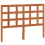Cabecero de cama madera maciza de pino marrón cera 135 cm de , Cabeceros y pies de cama - Ref: Foro24-844200, Precio: 39,95 €...