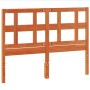 Cabecero de cama madera maciza de pino marrón cera 135 cm de , Cabeceros y pies de cama - Ref: Foro24-844353, Precio: 40,24 €...