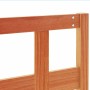 Cabecero de cama madera maciza de pino marrón cera 135 cm de , Cabeceros y pies de cama - Ref: Foro24-844353, Precio: 40,24 €...