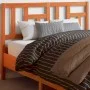 Bettkopfteil aus massivem Kiefernholz in Wachsbraun, 140 cm von , Kopf- und Fußteile - Ref: Foro24-844364, Preis: 42,82 €, Ra...