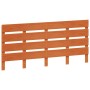 Cabecero de cama madera maciza de pino marrón cera 180 cm de , Cabeceros y pies de cama - Ref: Foro24-844448, Precio: 46,52 €...