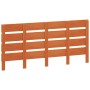 Cabecero de cama madera maciza de pino marrón cera 180 cm de , Cabeceros y pies de cama - Ref: Foro24-844448, Precio: 46,52 €...