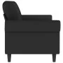 Sofá de 3 plazas terciopelo negro 180 cm de , Sofás - Ref: Foro24-359544, Precio: 328,91 €, Descuento: %