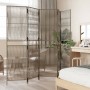 Biombo de 5 paneles ratán sintético gris de , Divisores de ambientes - Ref: Foro24-365398, Precio: 127,04 €, Descuento: %