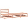 Sofá de jardín sin reposabrazos con cojines y reposapiés de , Sofás modulares de exterior - Ref: Foro24-838147, Precio: 148,6...