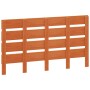 Cabecero de cama madera maciza de pino marrón cera 150 cm de , Cabeceros y pies de cama - Ref: Foro24-844446, Precio: 50,69 €...