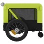 Remolque de bicicleta mascotas hierro tela Oxford verde negro de , Cochecitos para mascotas - Ref: Foro24-93934, Precio: 82,9...