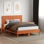Bettkopfteil aus massivem Kiefernholz in Wachsbraun, 135 cm von , Kopf- und Fußteile - Ref: Foro24-844343, Preis: 49,96 €, Ra...