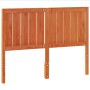 Cabecero de cama madera maciza de pino marrón cera 135 cm de , Cabeceros y pies de cama - Ref: Foro24-844343, Precio: 50,42 €...