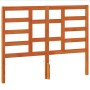 Cabecero de cama madera maciza de pino marrón cera 135 cm de , Cabeceros y pies de cama - Ref: Foro24-844250, Precio: 40,51 €...