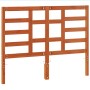 Cabecero de cama madera maciza de pino marrón cera 135 cm de , Cabeceros y pies de cama - Ref: Foro24-844250, Precio: 40,51 €...