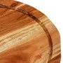 Tabla de cortar madera maciza de acacia Ø25x2,5 cm de , Tablas de cortar - Ref: Foro24-356966, Precio: 20,21 €, Descuento: %