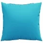 Cojines decorativos 4 uds tela turquesa 60x60 cm de , Cojines - Ref: Foro24-360424, Precio: 64,36 €, Descuento: %
