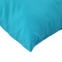 Cojines decorativos 4 uds tela turquesa 60x60 cm de , Cojines - Ref: Foro24-360424, Precio: 65,50 €, Descuento: %