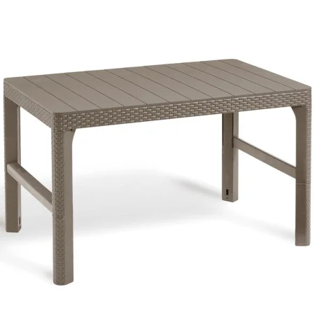 Keter Mesa de jardín Lyon color capuchino de , Mesas de jardín - Ref: Foro24-420015, Precio: 117,81 €, Descuento: %