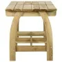 Mesa de jardín de madera de pino impregnada 160x74x75 cm de , Mesas de jardín - Ref: Foro24-318404, Precio: 178,06 €, Descuen...