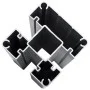 Gray WPC garden fence 699x106 cm by , fence panels - Ref: Foro24-3053249, Price: 827,24 €, Discount: %