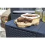 Keter Mesa auxiliar de jardín Luzon mimbre plano color grafito de , Mesas de jardín - Ref: Foro24-408949, Precio: 57,25 €, De...