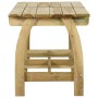 Mesa de jardín de madera de pino impregnada 220x74x75 cm de , Mesas de jardín - Ref: Foro24-318405, Precio: 230,95 €, Descuen...